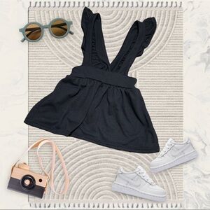 Suspender skirt. Made by me. Upcycled dress